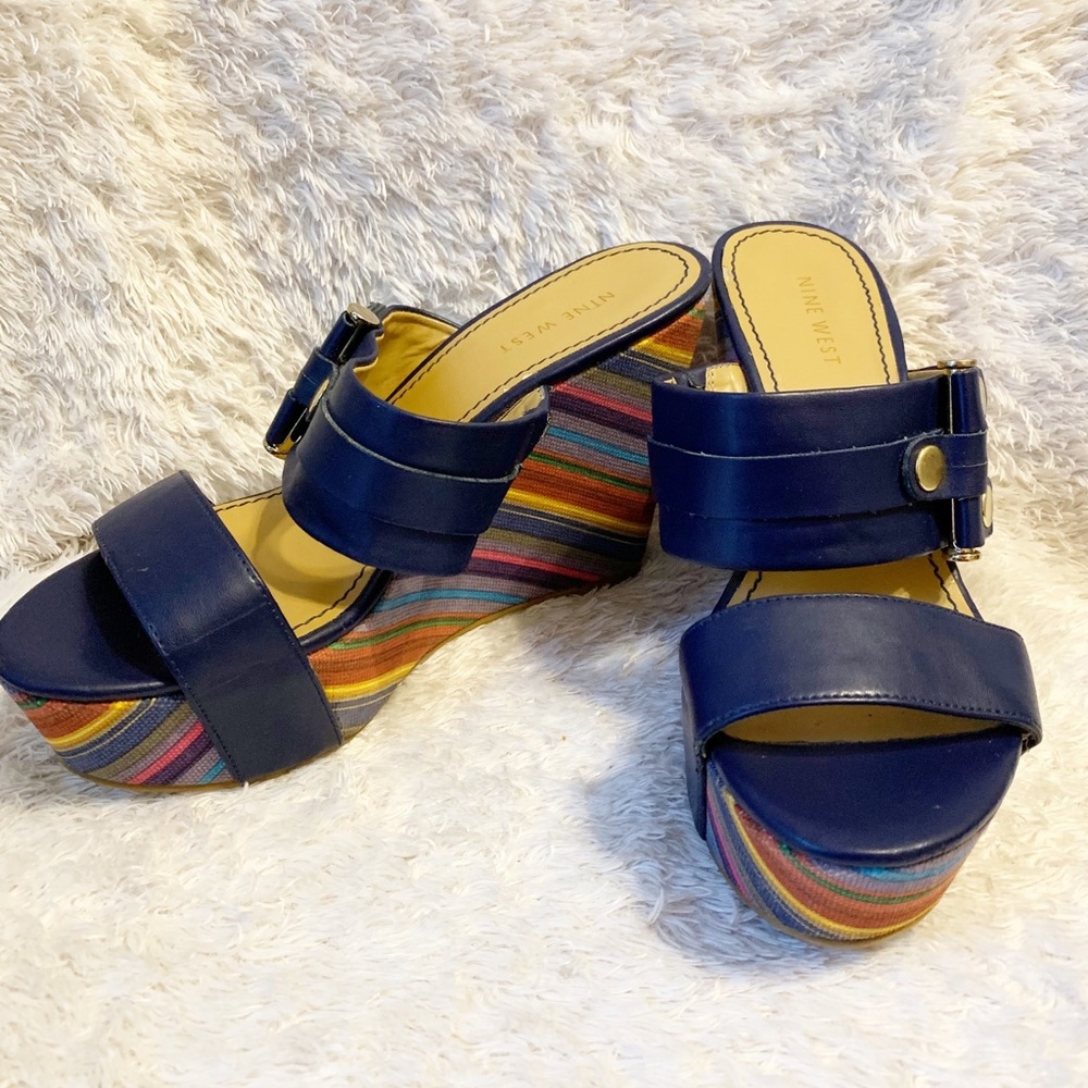 Nine West | Women’s Striped Platform Wedge